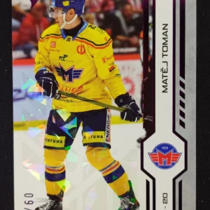2024/2025 Sportzoo Serie 1 Purple Iceberg 107 Matěj Toman Paralel 32/60