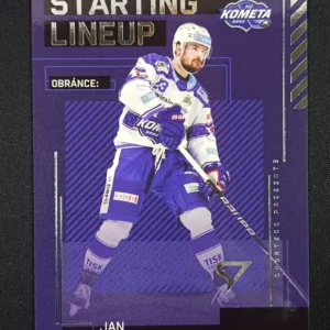 2023/2024 Sportzoo Serie 2 Starting Lineup SL-39 Jan Ščotka Inzert