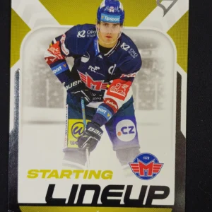 2022/2023 Sportzoo Serie 2 Starting Lineup SL-18 Filip Přikryl Inzert