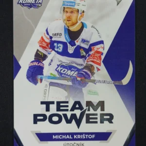 2021/2022 Sportzoo Serie 1 Team Power TP-21 Michal Krištof Inzert