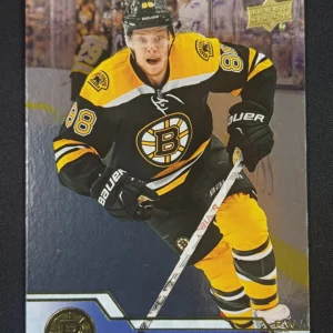 2016/2017 Upper Deck Series 1 Silver Foil 16 David Pastrnak Paralel