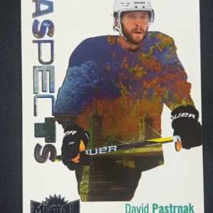 2022/2023 Upper Deck Skybox Metal Universe Aspects A-13 David Pastrnak Inzert