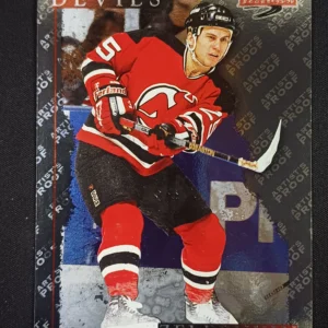 1995/1996 Pinnacle Score Black Ice Artist Proof 179 Valeri Zelepukin Paralel