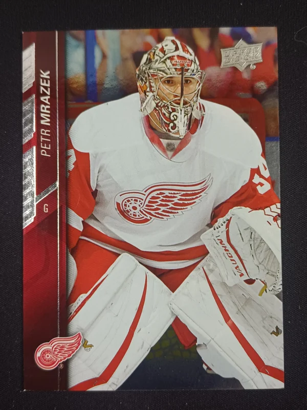 2015/2016 Upper Deck Series 2 Silver Foil 319 Petr Mrazek Paralel