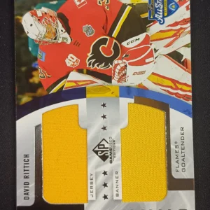 2020/2021 Upper Deck SPGU All-Star Game Banner Jersey Relics BYJ-DR David Rittich Jersey