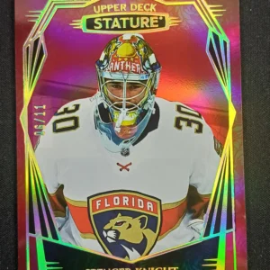 2022/2023 Upper Deck Stature Photo Variant Red 37 Spencer Knight Paralel 06/11