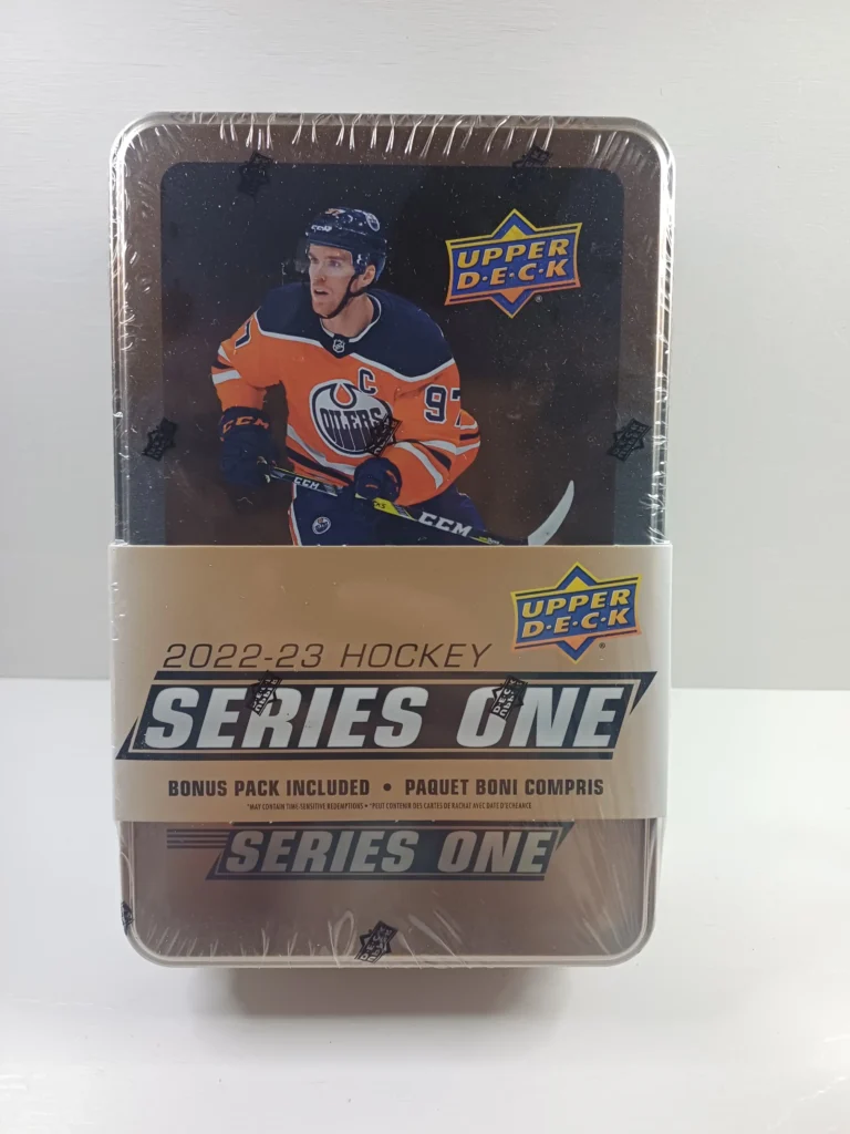 2022/23 Upper Deck Series 1 Hockey Tin box
