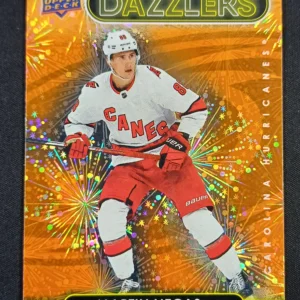 2021/2022 Upper Deck Series 2 Dazzlers Orange DZ-58 Martin Necas Inzert