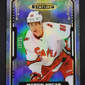 2021/2022 Upper Deck Stature Design & Photo Variant 96 Martin Necas Paralel 16/22
