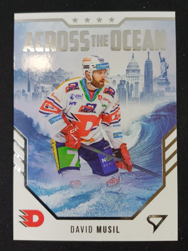 2023/2024 Sportzoo Serie 2 Across the Ocean AO-05 David Musil Inzert