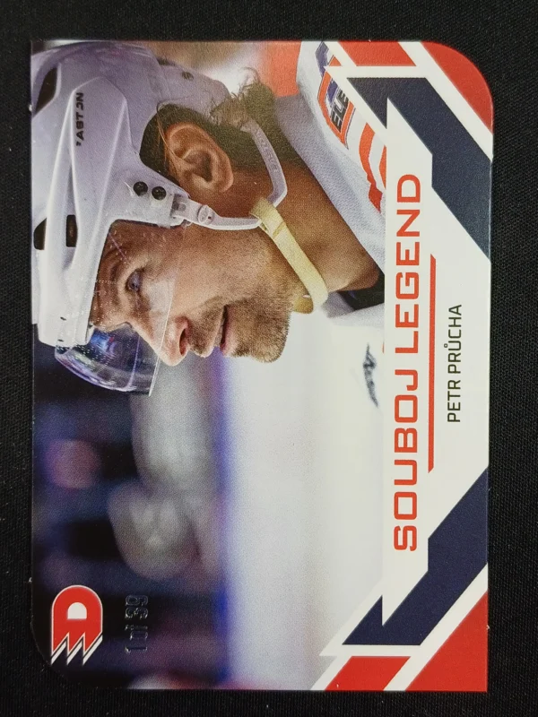 2024 Moje Kartičky Dynamo 100 Souboj Legend Die Cuts 85 Petr Průcha Paralel /39