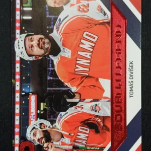 2024 Moje Kartičky Dynamo 100 Souboj Legend Red 88 Tomáš Divíšek Paralel /13