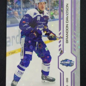 2024/2025 Sportzoo Serie 1 Puck Marks 77 Brandon Davidson Paralel