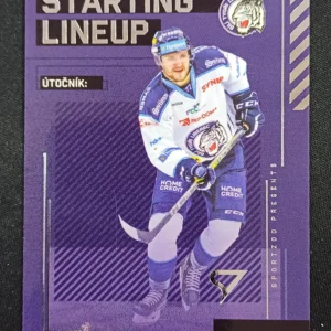 2023/2024 Sportzoo Serie 2 Starting Lineup SL-34 Martiin Faško-Rudas Inzert