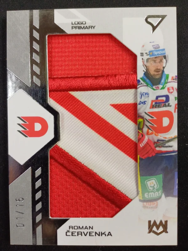 2024/2025 Sportzoo Serie 1 Unique Mark UM-RC Roman Červenka Patch 01/16