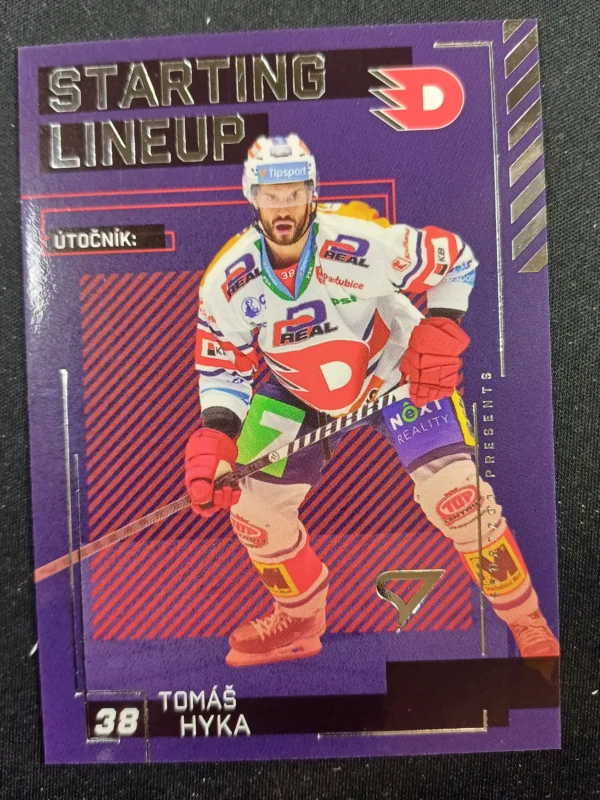 2023/2024 Sportzoo Serie 2 Starting Lineup SL-16 Tomáš Hyka Inzert