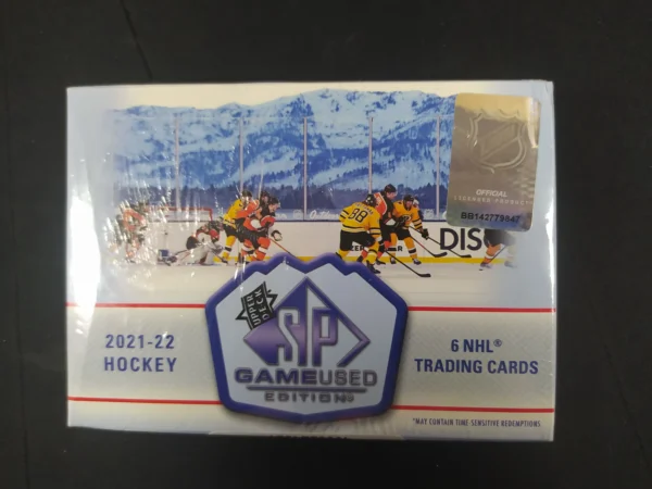 2021/22 Upper Deck SP Game Used Hockey Hobby box