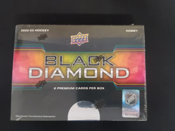 2022/23 Upper Deck Black Diamond Hockey Hobby box