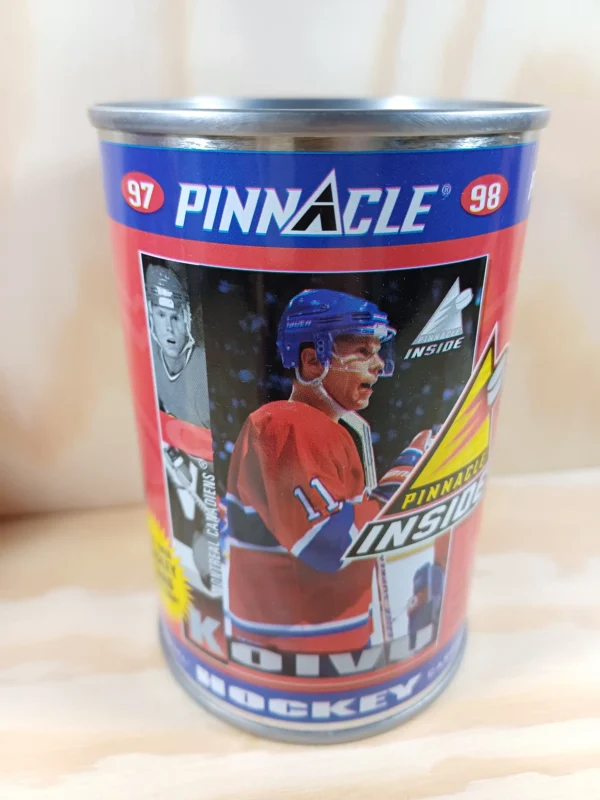 1997/98 Pinnacle Inside Hockey TIN CAN Plechovka - Saku Koivu