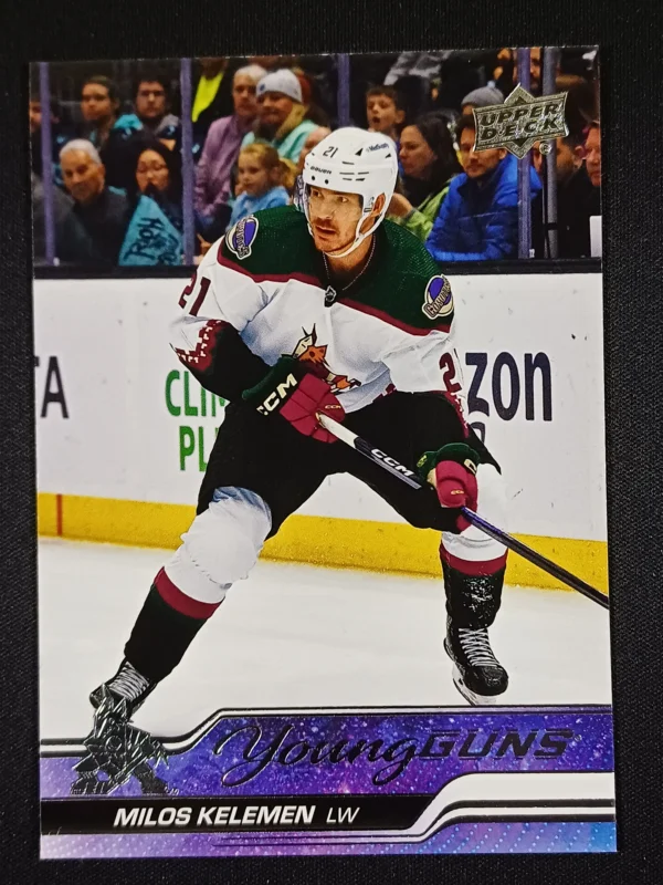 2023/2024 Upper Deck Series 1 Young Guns 211 Milos Kelemen Inzert