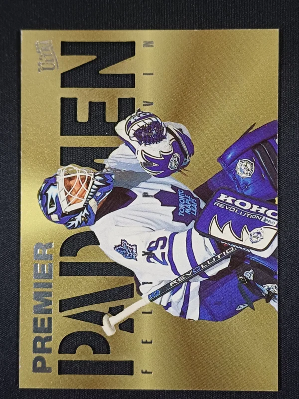 1995/1996 Fleer Ultra Pad Men 09 of 12 Felix Potvin Inzert