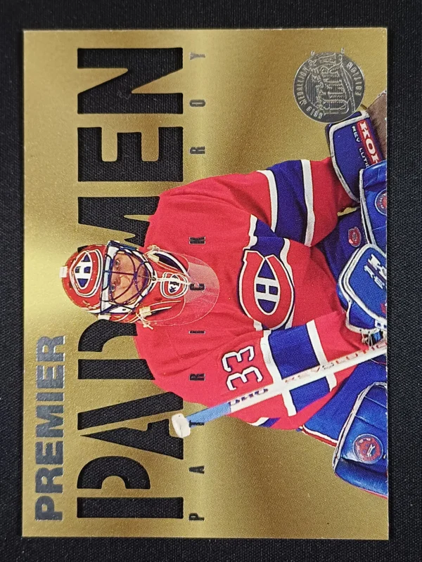1995/1996 Fleer Ultra Pad Men Gold Medallion 10 of 12 Patrick Roy Paralel