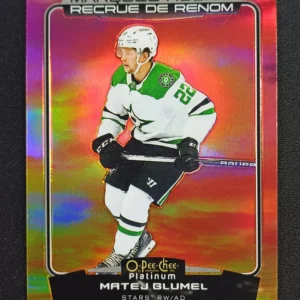 2022/2023 Upper Deck OPC Platinum Marquee Rookie Sunset 262 Matej Blumel Paralel