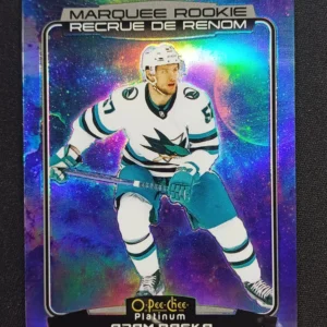 2022/2023 Upper Deck OPC Platinum Marquee Rookie Cosmic 271 Adam Raska Paralel 28/65