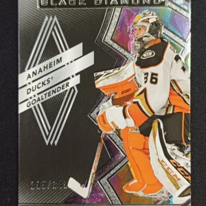 2020/2021 Upper Deck Black Diamond Base BDB-JG John Gibson 095/349