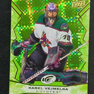 2022/2023 Upper Deck ICE Green 75 Karel vejmelka Paralel