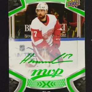 2021/2022 Upper Deck MVP Green Script 165 Filip Hronek Paralel