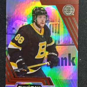 2020/2021 Upper Deck Synergy Red 4 David Pastrnak Paralel