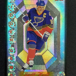 1995/1996 Topps Series 1 Hidden Gems 10 HG Brett Hull Inzert