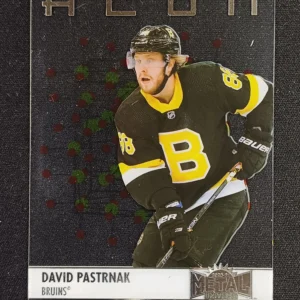 2020/2021 Upper Deck Skybox Metal Universe Alon A-21 David Pastrnak Inzert