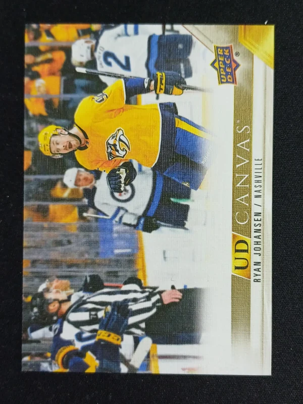 2022/2023 Upper Deck Series 2 Canvas C168 Ryan Johansen Inzert