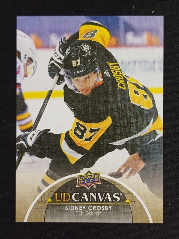 2021/2022 Upper Deck Series 2 Canvas C181 Sidney Crosby Inzert
