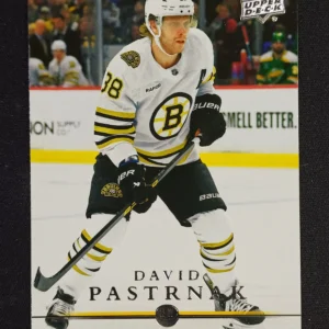 2023/2024 Upper Deck Extended 2008/09 Tribute T-18 David Pastrnak Paralel