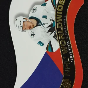 2020/2021 Upper Deck Series 1 NHL Worldwide Die Cut WW-15 Tomas Hertl Inzert