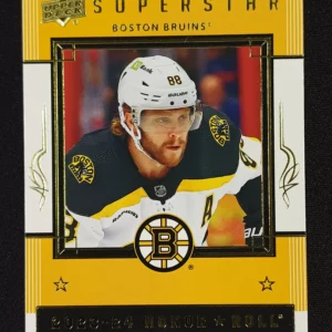 2023/2024 Upper Deck Series 1 Honor Roll HR--4 David Pastrnak Inzert