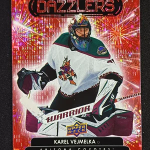2022/2023 Upper Deck Series 1 Dazzlers Pink DZ-44 Karel Vejmelka Inzert