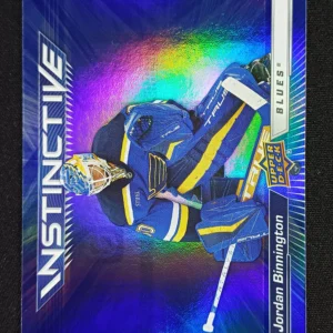2023/2024 Upper Deck Series 2 Instinctive IN-15 Jordan Binnington Inzert