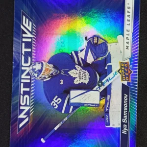 2023/2024 Upper Deck Series 2 Instinctive IN-1 Ilya Samsonov Inzert