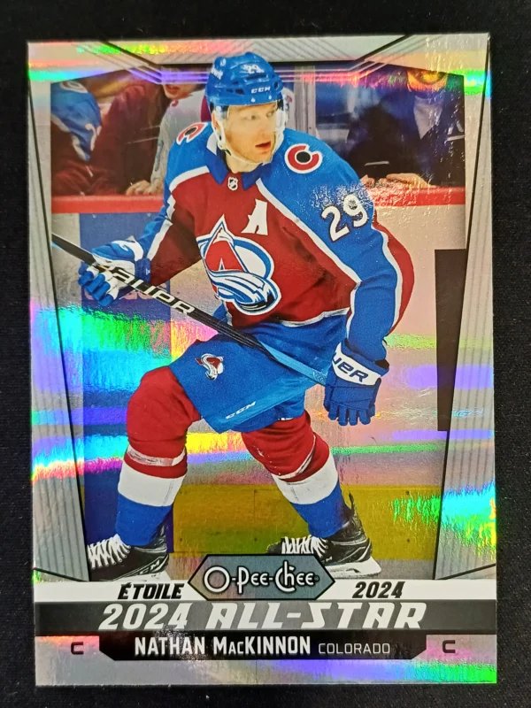 2024/2025 Upper Deck O-Pee-Chee Rainbow 532 Nathan MacKinnon Paralel 072/350