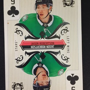 2024/2025 Upper Deck O-Pee-Chee Playing Cards Nine of Clubs Jason Robertson Inzert