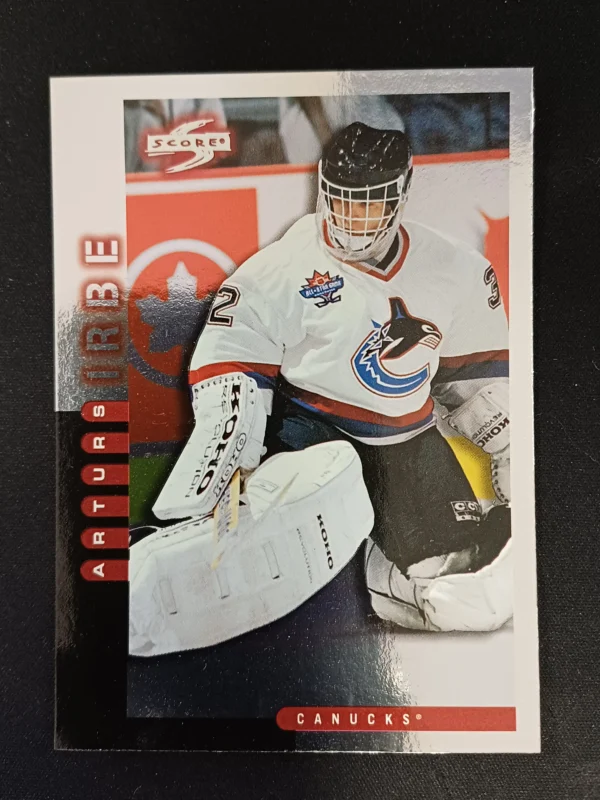 1997/1998 Pinnacle Score Golden Blades 7 Arturs irbe Paralel