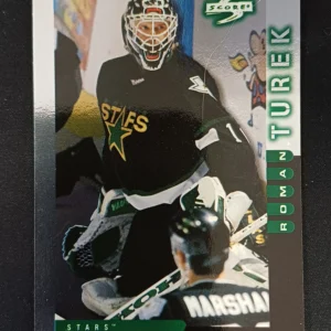 1997/1998 Pinnacle Score Golden Blades 36 Roman Turek Paralel