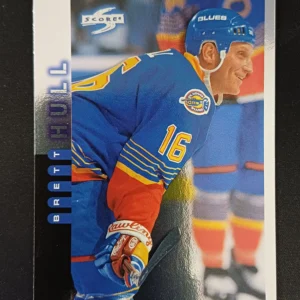 1997/1998 Pinnacle Score Golden Blades 81 Brett Hull Paralel