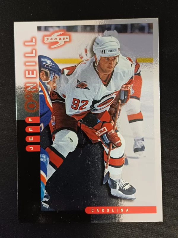 1997/1998 Pinnacle Score Golden Blades 147 Jeff oNeill Paralel