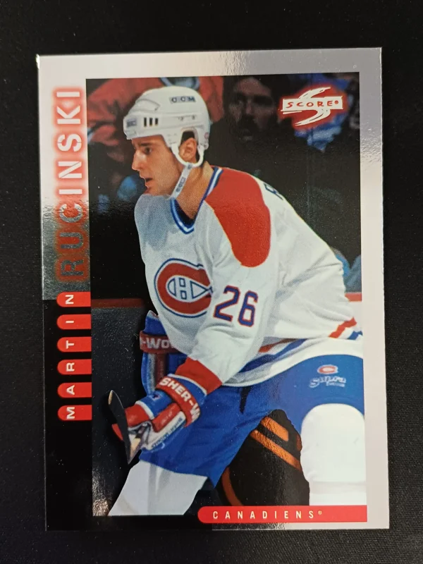1997/1998 Pinnacle Score Golden Blades 152 Martin Rucinsky Paralel