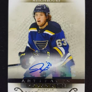 2021/2022 Upper Deck Artifacts Roman Numeral Rookies Autographs XIV Jake Neighbours AUTO